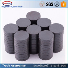 China Factory Screw Hole Ferrite Round Magnet With High Gauss